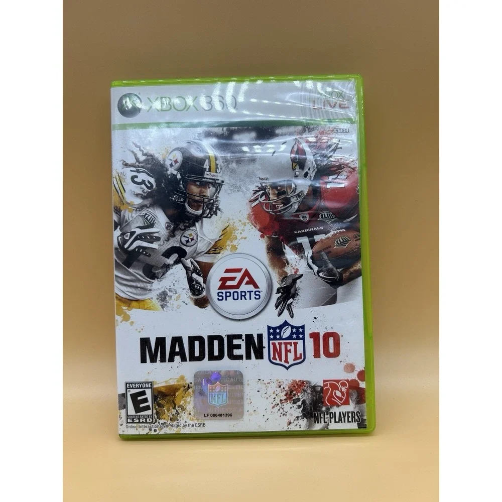 Madden NFL 10 Xbox 360 Live Complete CIB Tested Working w/ Manual